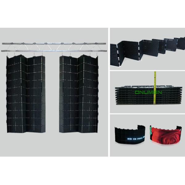 1500 Nits Foldable LED Screen Outdoor Advertising , 2020 SMD LED Display Screen Rentals