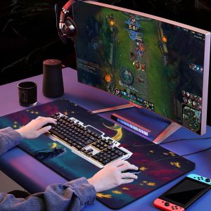 XXL XXXL 60x120 Gaming Mouse Pad with Customizable Thickness and Non-Slip Rubber