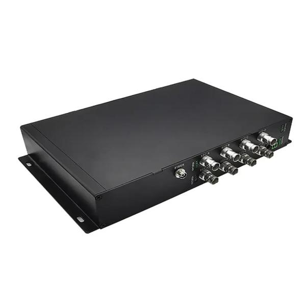 China 1.485Gbps 8CH HD SDI Fiber Converter , Fiber Optic Transmitter And Receiver on sale China 1.485Gbps 8CH HD SDI Fiber Converter , Fiber Optic Transmitter And Receiver on sale