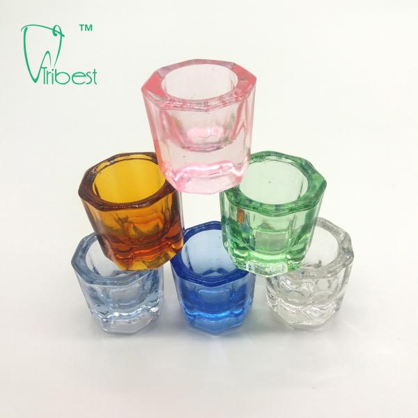 Colorful Glass Dappen Dish Dental Use