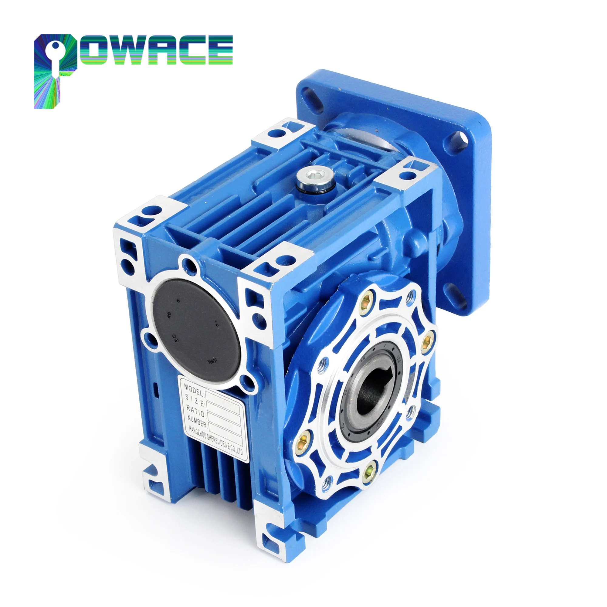 NMRV040 Square Flange Gear Worm Reducer 86x86 For Nema34 Stepper Motor