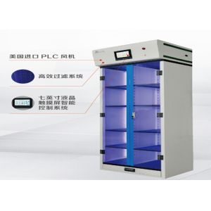 Medicine Laboratory Storage Cabinets , Filtered Ductless Metal Storage Cabinet