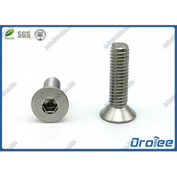 Buy M4 x 6mm Stainless Steel 316 Flat Socket Head Cap Screw at wholesale prices