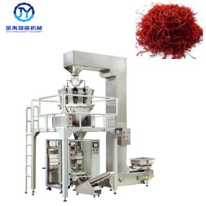 Dried Saffron 60Bags/Min SUS304 Weigher Packing Machine