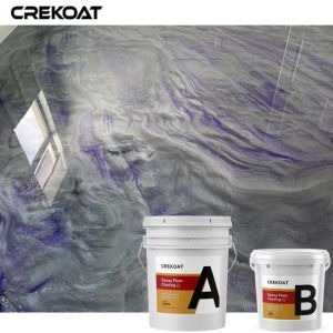 Marble Granite Look Metallic Epoxy Paint Custom Color Textures