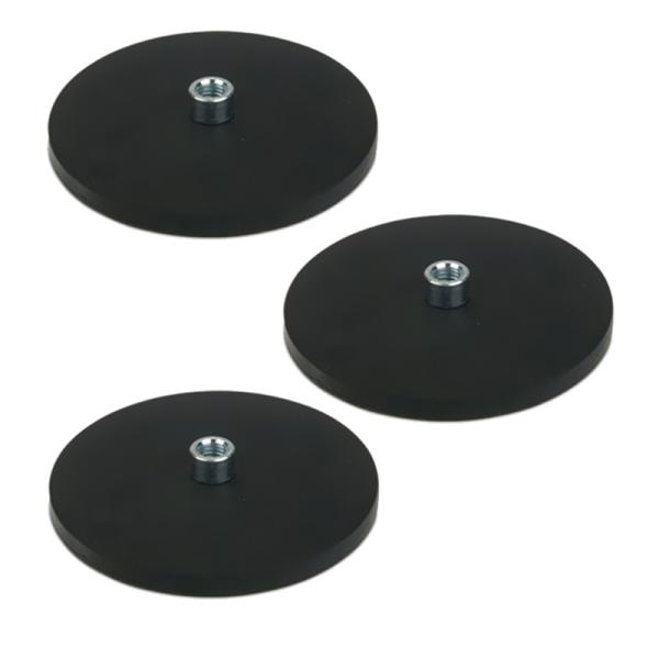 Rubber Coated Neodymium Disk Magnets