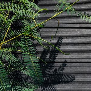 Commercial Plastic Wood Effect Decking Fireproof WPC Wood Polymer Composite