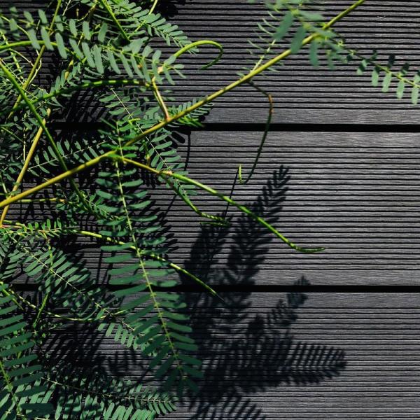 Commercial Plastic Wood Effect Decking Fireproof WPC Wood Polymer Composite