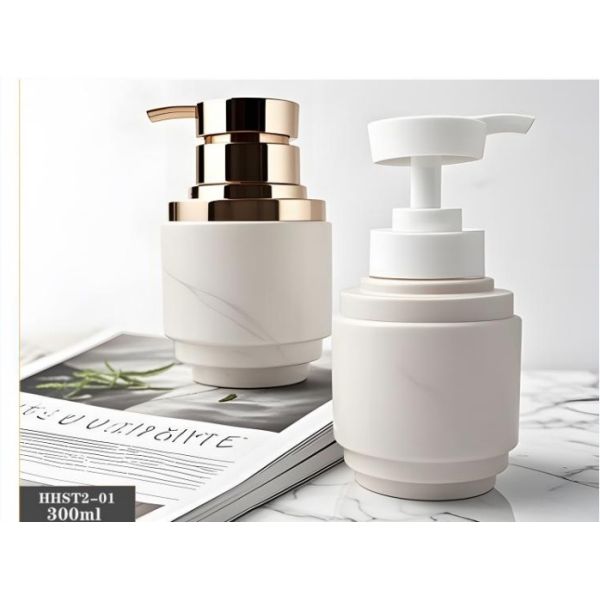 Buy Customized Plastic Bottles 300ml PE Bottle With Pump at wholesale prices