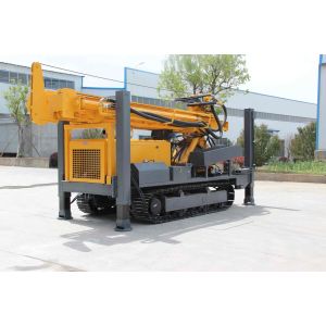 Hydraulic Crawler DTH Drilling Rig With Yuchai Engine