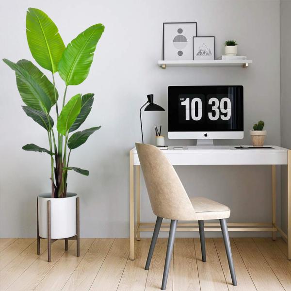 artificial palm tree plants 4 ft 5.3 ft 6 ft best artificial bird of paradise plant Greenery Bonsai Tropical Artificial Plant for Party Hotel Wedding