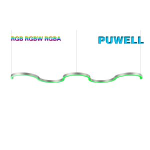 Rain Proof DC24V 7500lm Suspended Linear Pendant Lighting