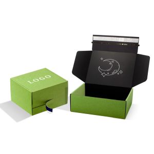 China Wholesale Custom Simple Creative Black Paper Zip Detachable Parcel