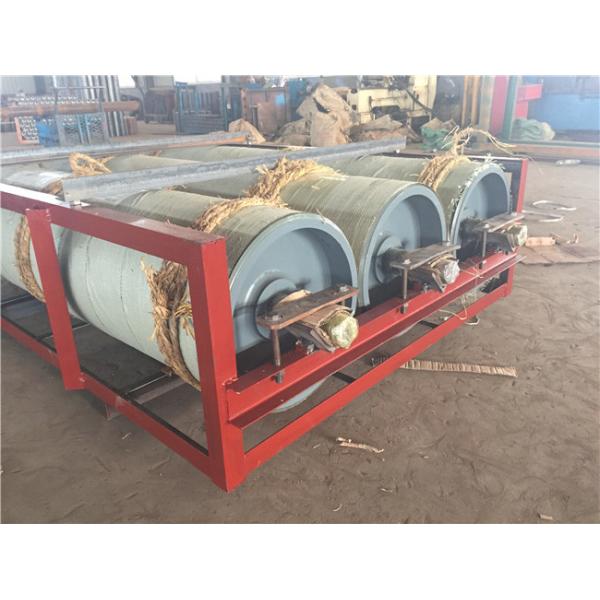 Buy Ceramic Lagging Conveyor Drum Pulley Waterproof Lagged Pulley at wholesale prices