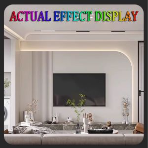 China Opple Light Strip Led Low Voltage 24V Bare Board Patch Self-Adhesive Tape Backing Embedded Living Room Aluminum Slot Linear Light Strip on sale