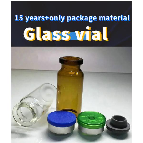 5ml 7ml 10ml Clear Amber Pharmaceutical Tubular Glass Vials Bottles for Vaccacine