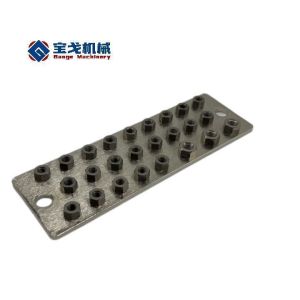 Energy Equipment Tin Plated Auto Battery Busbar with M4 Screws Customized
