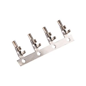 China 1.0mm Double Package Foot Copper Tube Female Wire Terminal on sale