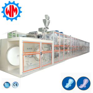 China High Quality Full Servo Sanitary Napkin Making Machine Global Export with CE on sale