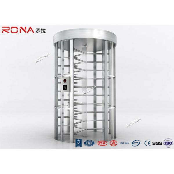 RFID Flexible Pedestrian Turnstile Gate , High Security Turnstile Heavy Duty