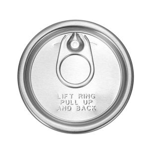 Customized Aluminum Easy Open Lid For Empty Tin Cans ISO Certification,