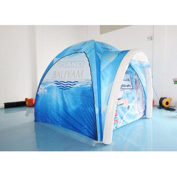 Buy Blue Air Arch Dome 0.4mm Plato Advertising Inflatable Tent at wholesale prices