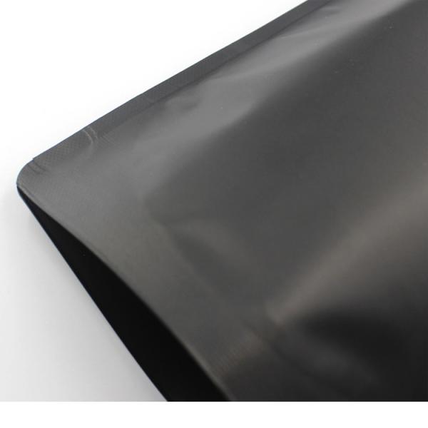 Matte White Black Aluminum Foil Plastic k Packaging Bags Stand Up