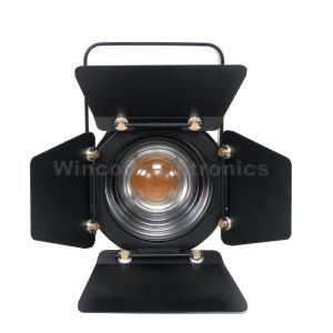 200W RGBW LED Fresnel Spotlight 50K Hours Lifespan DMX Control