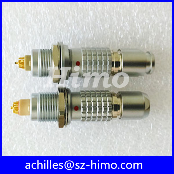 Buy 1B 8 pin male and female circular LEMO connector at wholesale prices