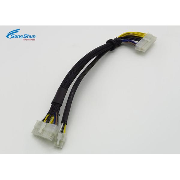Customized Length Auto Electrical Wiring Harness Simple Power Supply Home