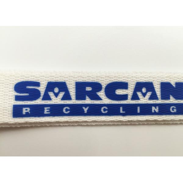 Fantastic Woven Silk Screen Lanyards With Breakaway Safety Feature