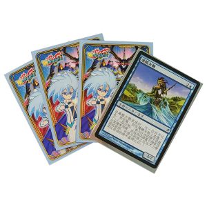 Double Matte CPP Hard Plastic Card Sleeves 66x91mm Printed Plastic Sleeves ISO