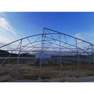 Customized Galvanized Steel Frame Greenhouse For Flowers And Berries
