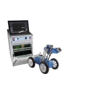 Quality IP68 Waterproof Pipe Crawler Robot Cable Transmitting Synchronically Inspection System for sale
