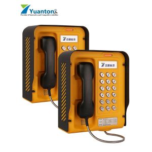 Industrial Weatherproof Telephone with Optional Camera Digital Display and