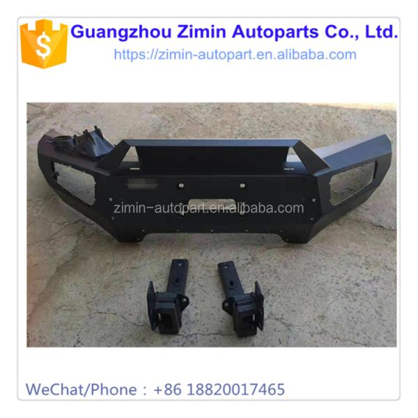 Black Steel Front Bumper for Navara NP300 Enhance Your Off-Roading Experience