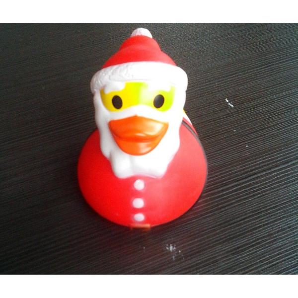Buy PVC Floating Personalised Santa Rubber Duck / Snowman Shaped Kids Gift at wholesale prices