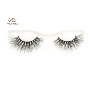 Curly Mink Fan Shaped 8D Dramatic Wispy Lashes
