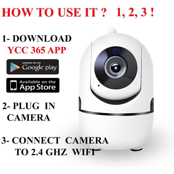 Smart Indoor P/T Camera, Joyfa Security(JY-P07-2MP)