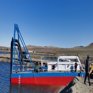 Diesel Power 300mm Jet Sand Suction Dredger With Gearbox