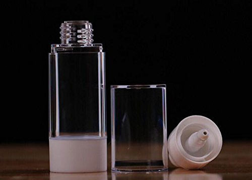 Buy Plastic Pump Frosted Empty Cosmetic Container Customizable Logo at wholesale prices