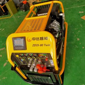 35HP Portable Hydraulic Power Unit Electrical Starting Double Circuit