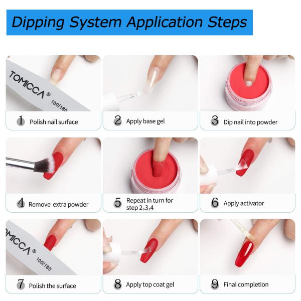 Custom Private Label 2000 Color Dipping Acrylic Powder and Liquid Set Professional Dip for Nails Dipping Powder