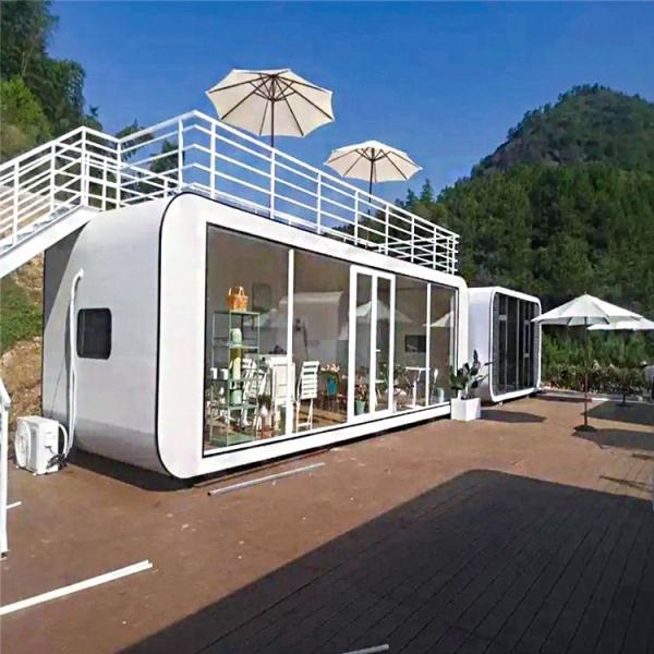 Economic Prefab Prefabricated Apple Cabin Container House Soundproof Meeting
