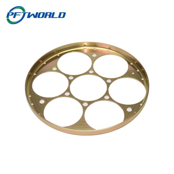 Buy Custom Precision Brass Accessories Sheet Metal Laser Cutting Parts Fabrication Parts at wholesale prices