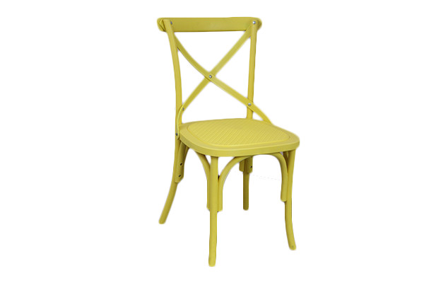 Buy resin cross back chair/resion party chair furniture at wholesale prices