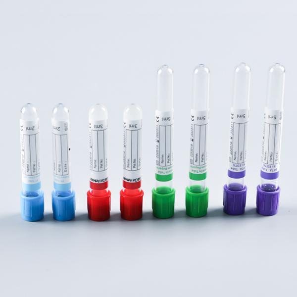 Vacuum Blood Collection Tubes 2ml 3ml 5ml 10ml