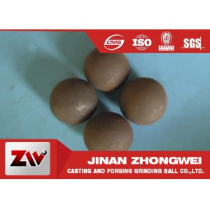 China Forged Grinding Steel Balls 20-150mm Diameter High Hardness on sale