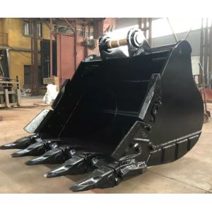 0.2-0.8cbm Excavator Rock Bucket For Hitachi ZX200 ZX250 ZX300