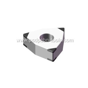 Quality Solid CBN Hard Turning Inserts Interrupt Machining Gears Cylindrical Surface for sale